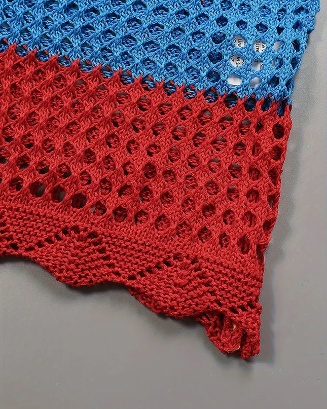 Der Strickmantel mit langen Ärmeln und großzügiger Passform